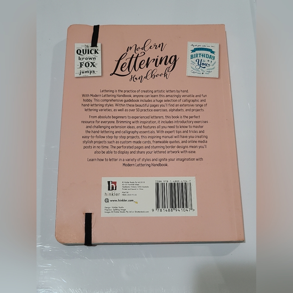 Modern Lettering Book - Picture 2 of 5